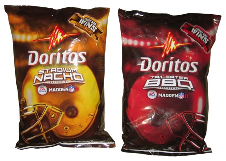 REVIEW: Madden '11 Inspired Doritos (Stadium Nacho & Tailgater BBQ) - The  Impulsive Buy