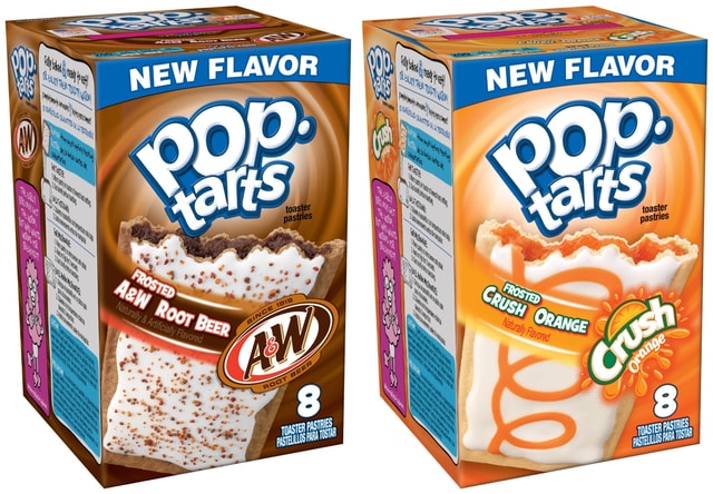 Coming Soon Kelloggs Frosted Aandw Root Beer And Frosted Crush Orange