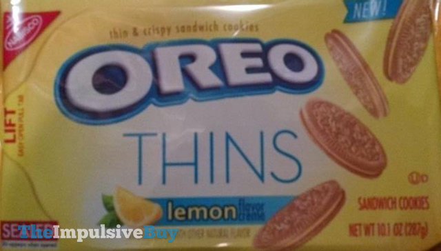 COMING SOON: Oreo Thins (Lemon Creme And Chocolate Creme) - The ...