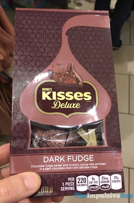 Spotted On Shelves Hershey S Kisses Deluxe Dark Fudge The Impulsive Buy