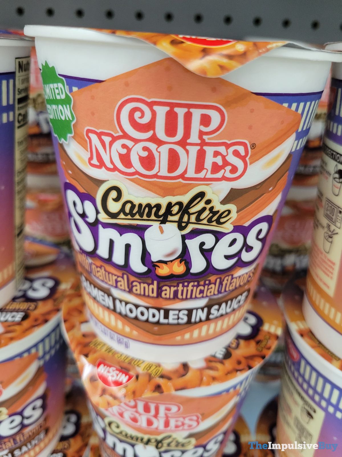 Spotted Limited Edition Campfire S Mores Cup Noodles The Impulsive Buy