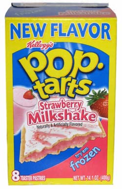 Pop-Tarts Frosted Strawberry Milkshake Instant Breakfast, 58% OFF