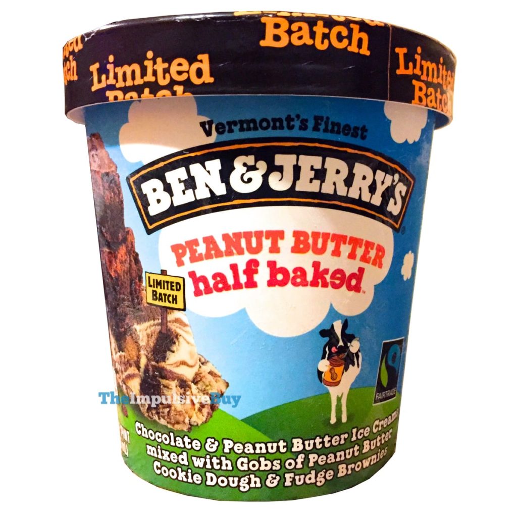 Review Ben And Jerry S Limited Batch Peanut Butter Half Baked Ice Cream