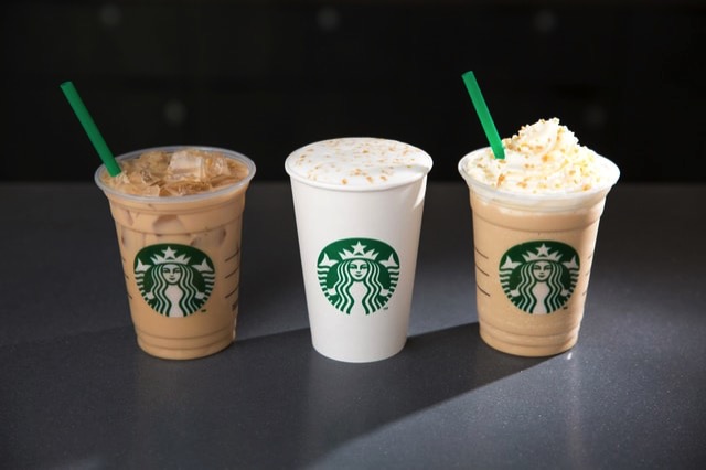 FAST FOOD NEWS: Starbucks Caramelized Honey Latte and Frappuccino - The ...