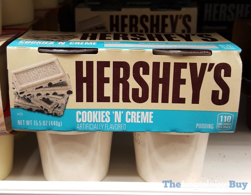 SPOTTED ON SHELVES: Hershey's Cookies 'N' Creme Pudding - The Impulsive Buy