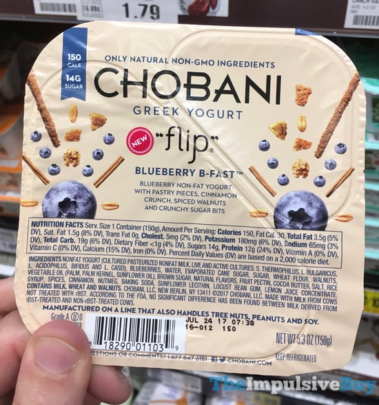 Chobani Flip Blueberry B-Fast - The Impulsive Buy