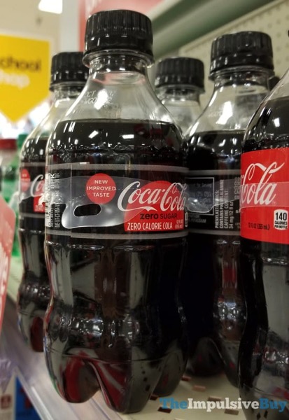 SPOTTED ON SHELVES: Coca-Cola Zero Sugar - The Impulsive Buy