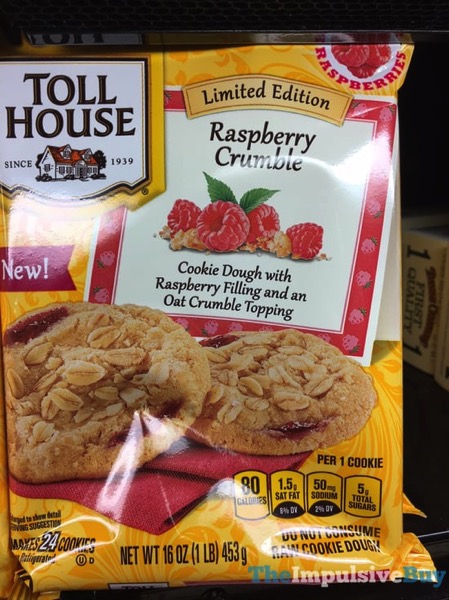 SPOTTED ON SHELVES: Nestle Toll House Limited Edition Raspberry Crumble ...