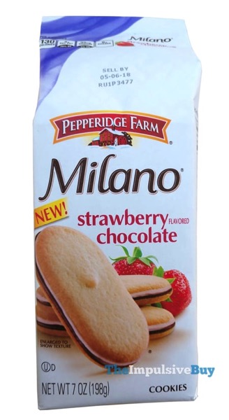 REVIEW: Pepperidge Farm Milano Strawberry Chocolate Cookies - The ...