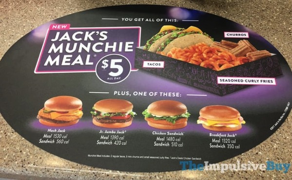 Fast Food News Jack In The Box S 5 Jack S Munchie Meal The