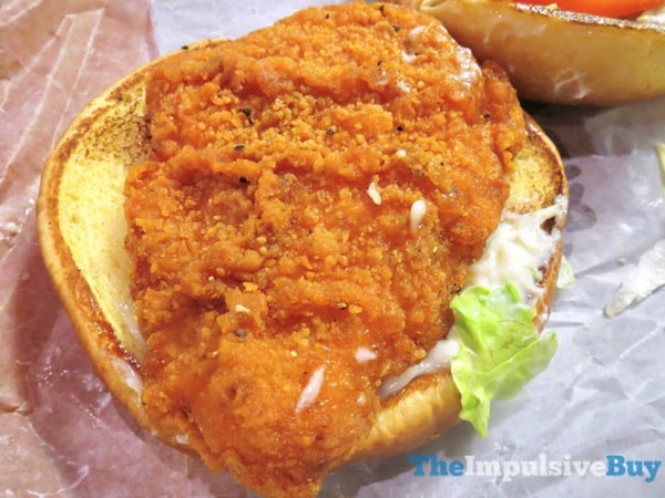 Review Burger King Spicy Crispy Chicken Sandwich The Impulsive Buy