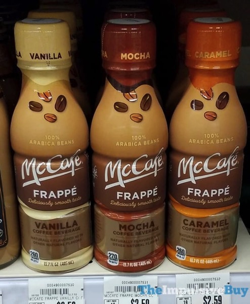 SPOTTED ON SHELVES: McCafe Bottled Frappe (Vanilla, Mocha, and Caramel ...