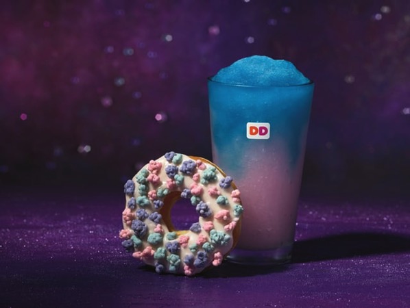 FAST FOOD NEWS: Dunkin' Donuts Cosmic Coolatta and Comet Candy Donut ...