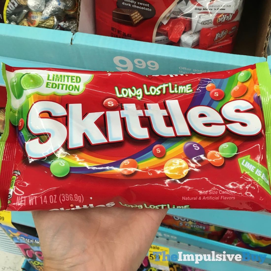 BACK ON SHELVES: Limited Edition Long Lost Lime Skittles (2018) - The ...