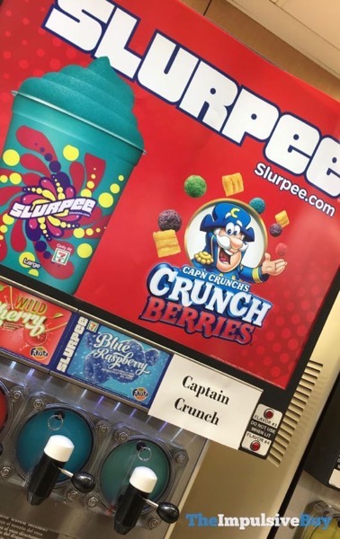 Fast Food News 7 Eleven Capn Crunchs Crunch Berries Slurpee The