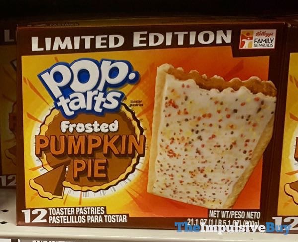 REDESIGN TIME: Limited Edition Frosted Pumpkin Pie Pop-Tarts - The ...