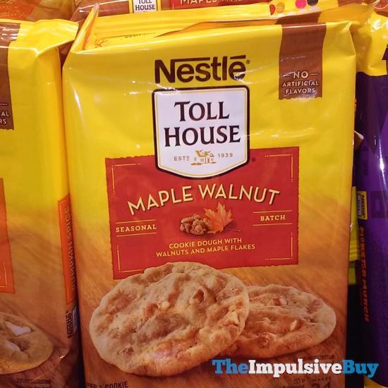 SPOTTED ON SHELVES: Nestle Toll House Seasonal Batch Maple Walnut ...