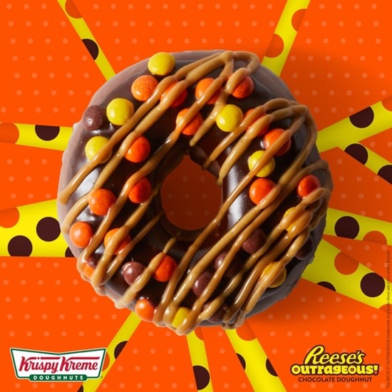 FAST FOOD NEWS: Krispy Kreme Reese’s Outrageous Doughnut - The ...