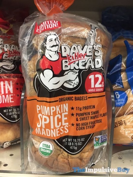 PUMPKINUNDATION 2018: Dave's Killer Bread Limited Edition Pumpkin Spice ...