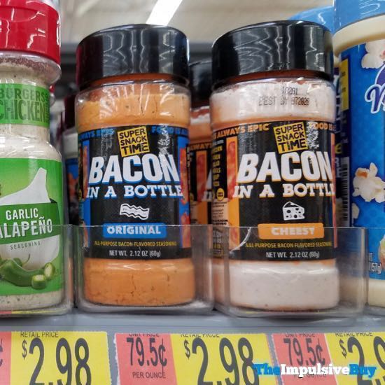 Super Snack Time Bacon in a Bottle Bacon Flavored Seasoning Original 2.12  Oz 