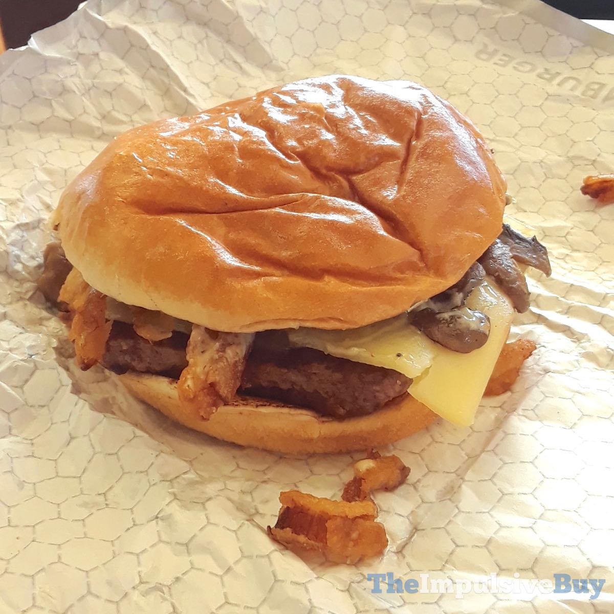 REVIEW Wendy's Peppercorn Mushroom Melt The Impulsive Buy