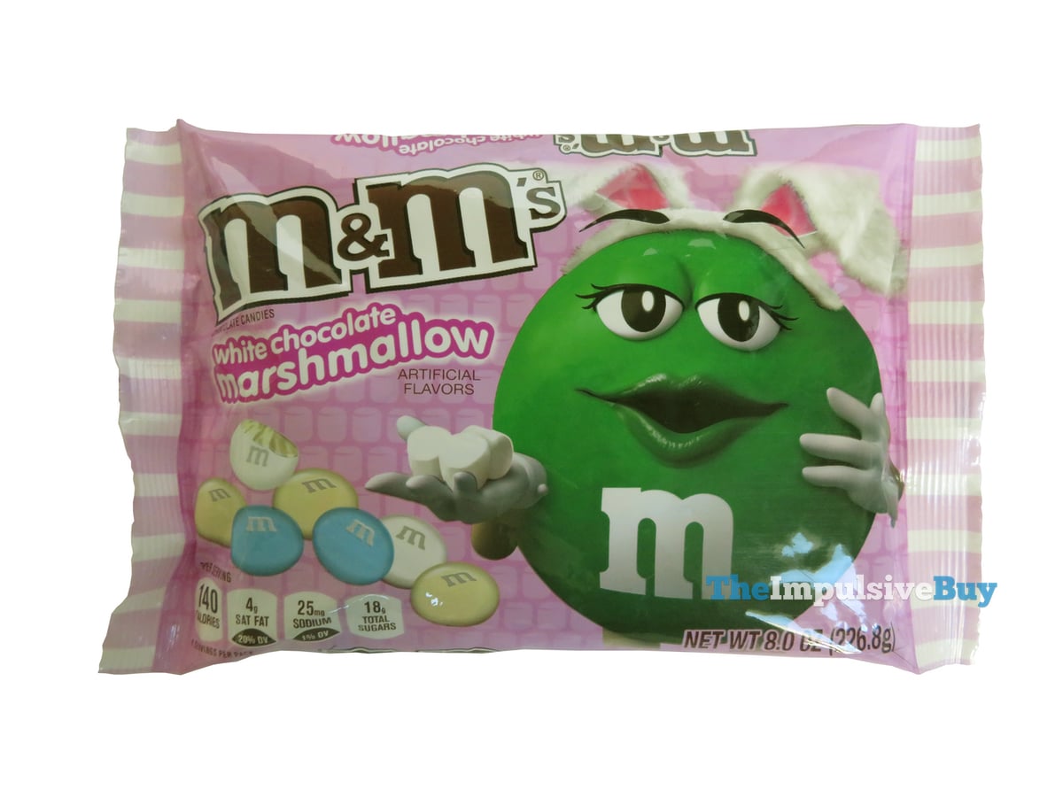 M&M's White Chocolate Marshmallow Review - Snack Gator