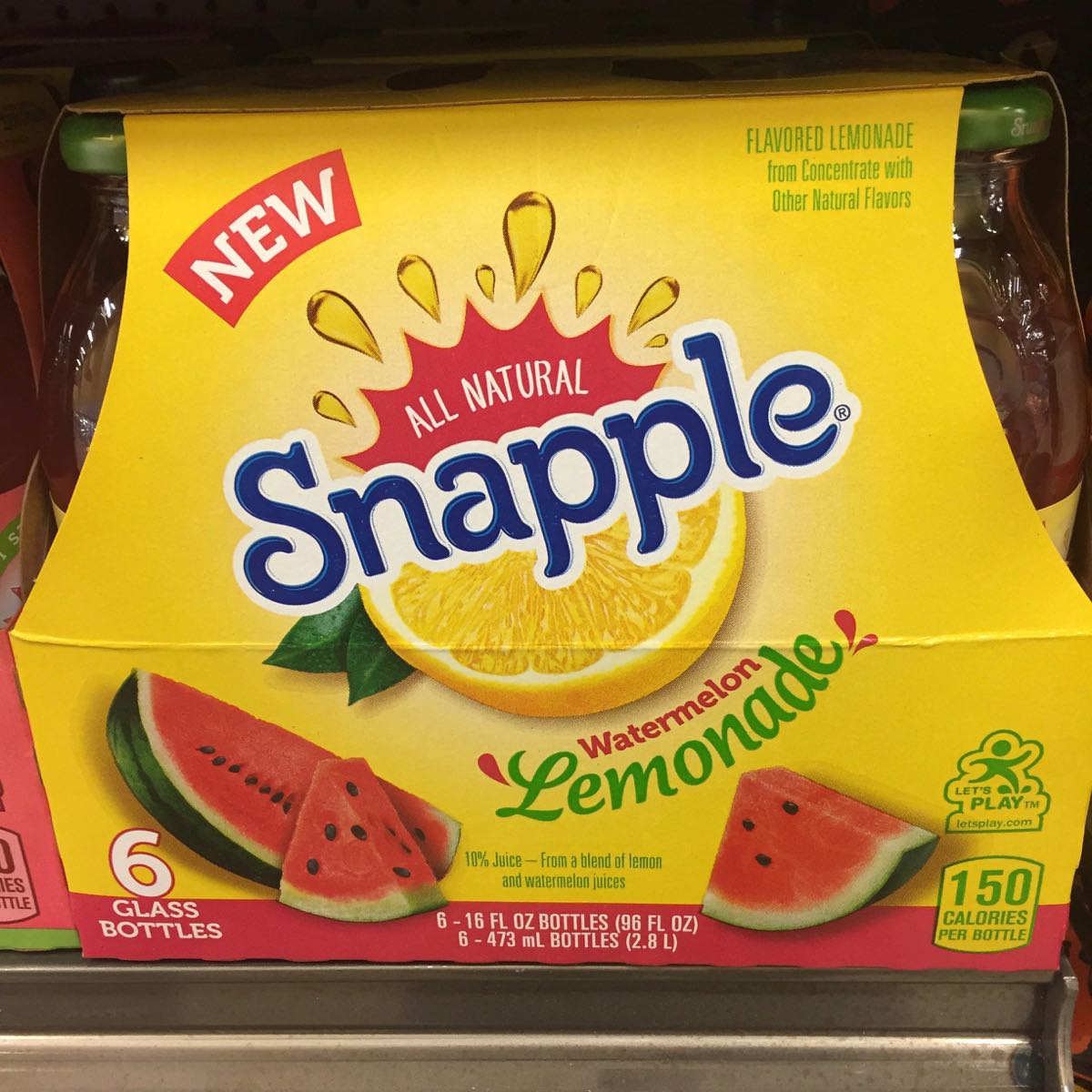 Snapple Peach Tea - 6pk/16 Fl Oz Bottles : Target