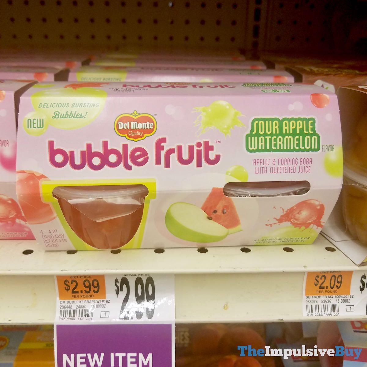 SPOTTED Del Monte Bubble Fruit  The Impulsive Buy