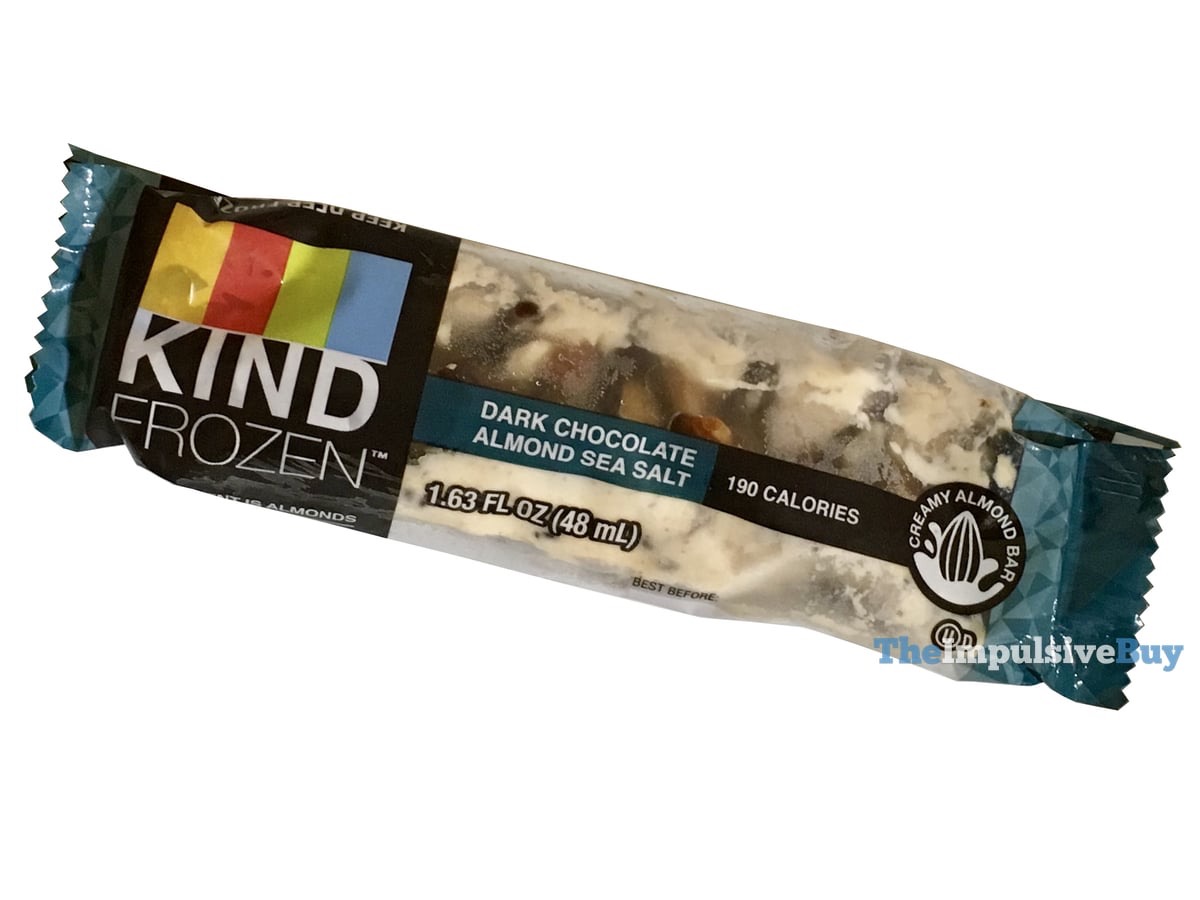 kind ice cream bars nutrition facts