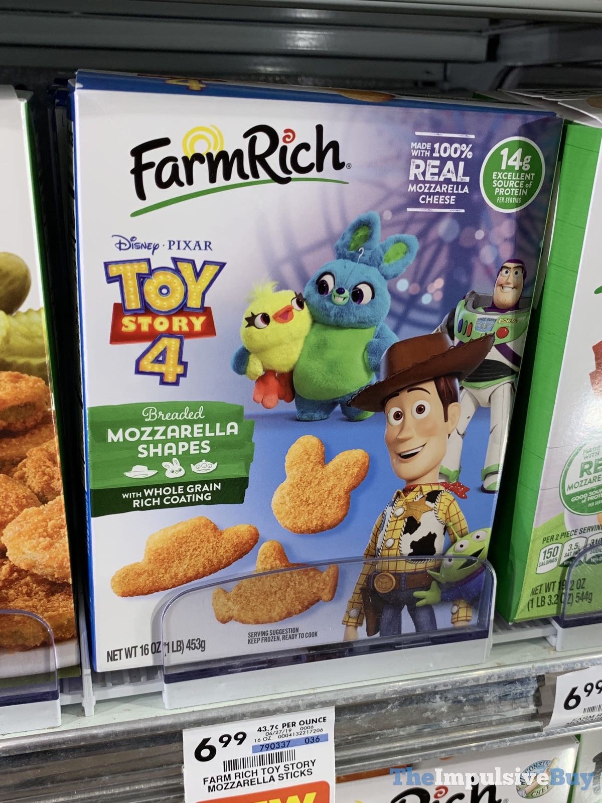 farm rich toy story mozzarella sticks