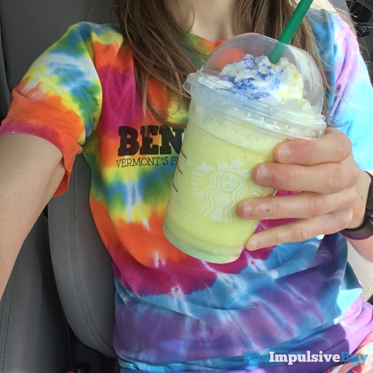 Review Starbucks Tie Dye Frappuccino The Impulsive Buy - 