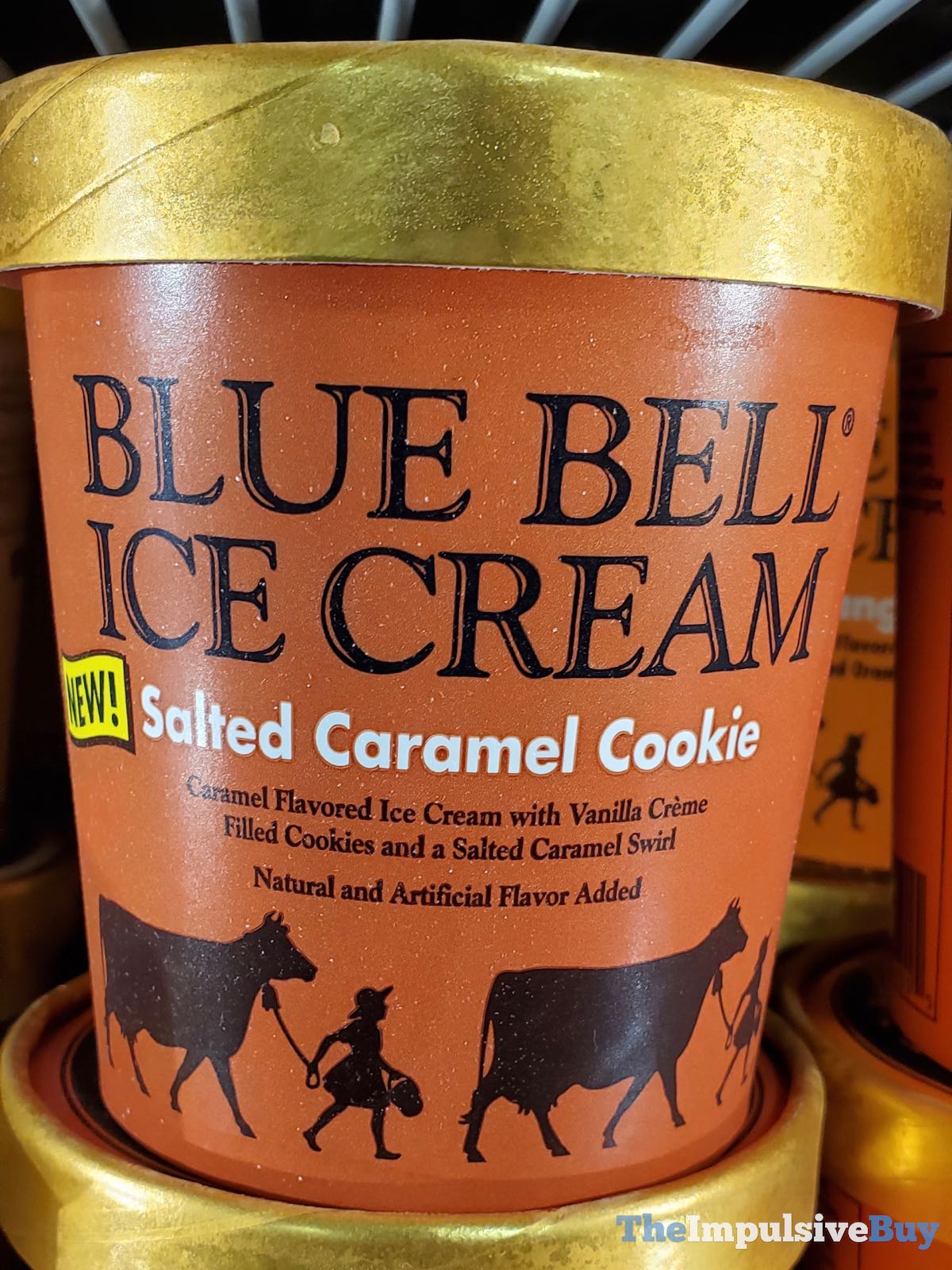 SPOTTED: Blue Bell Salted Caramel Cookie Ice Cream - The Impulsive Buy