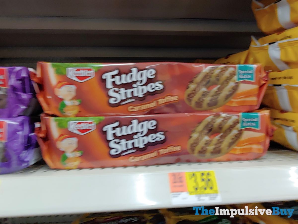 Spotted: Keebler Special Batch Caramel Toffee Fudge Stripes - The 