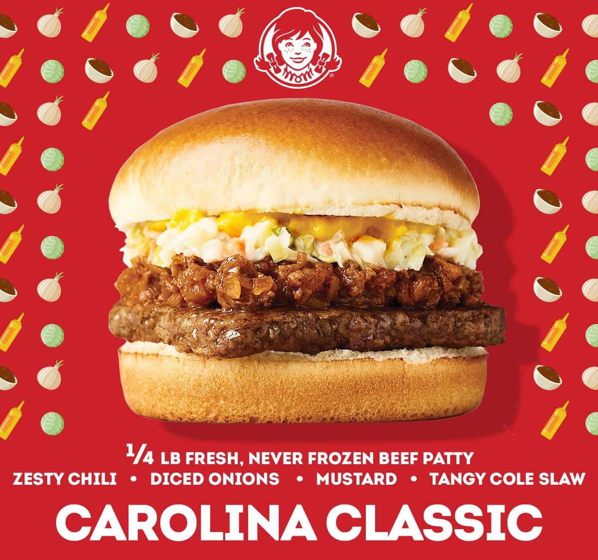 FAST FOOD NEWS Wendy's Carolina Classic Burger The Impulsive Buy