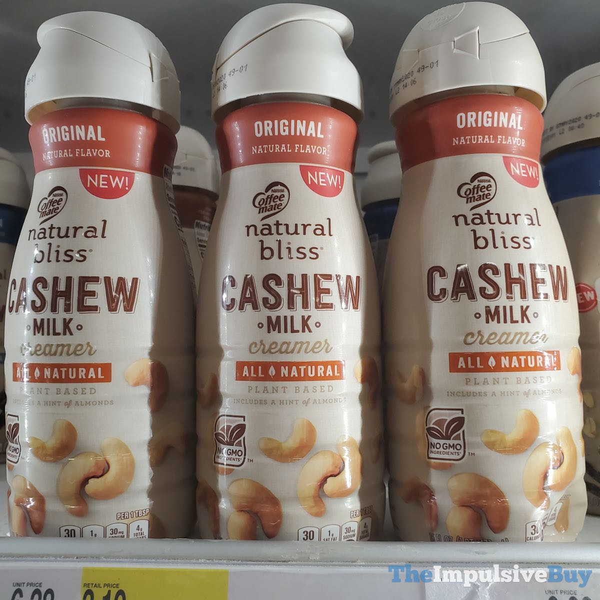 Download Nestle Coffee Mate Original Cashew Milk Creamer Jpeg The Impulsive Buy PSD Mockup Templates