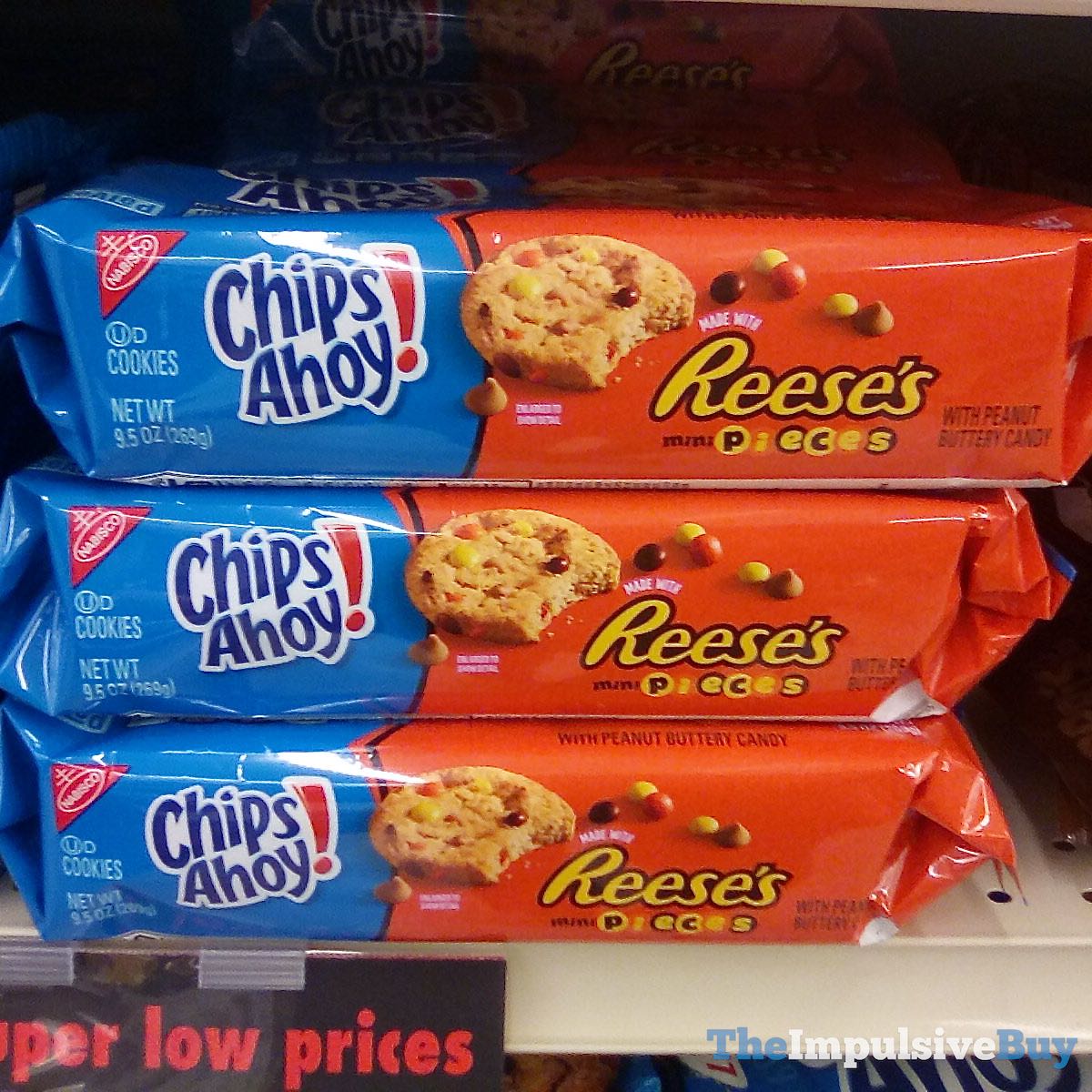 SPOTTED: Chips Ahoy Made with Reese's Pieces and Hershey's Milk