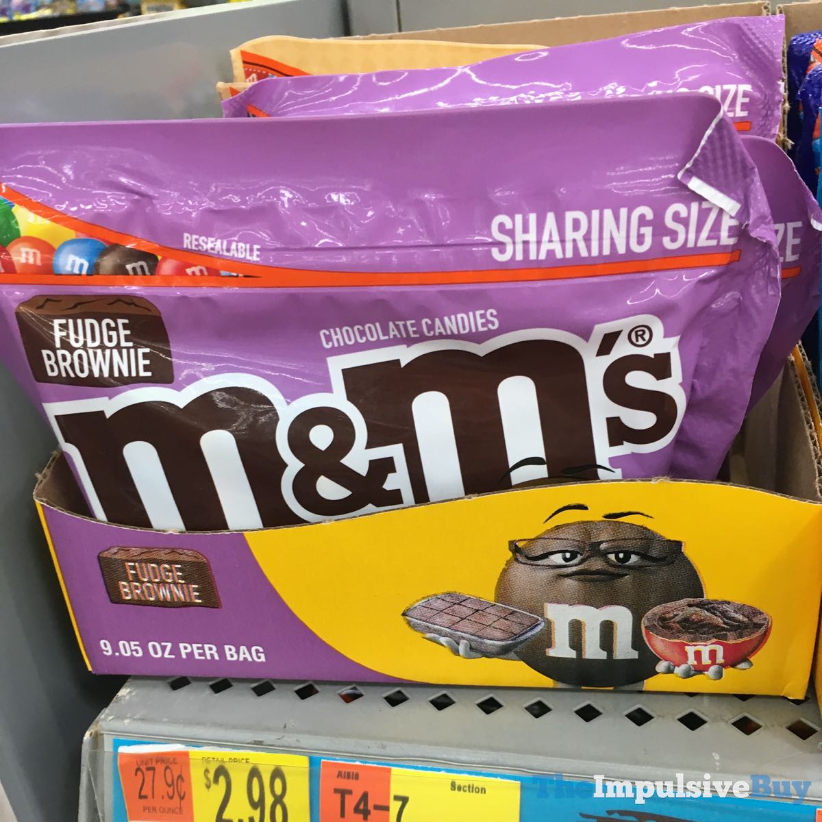M&M's Chocolate Candies, Fudge Brownie, Sharing Size 9.05 oz