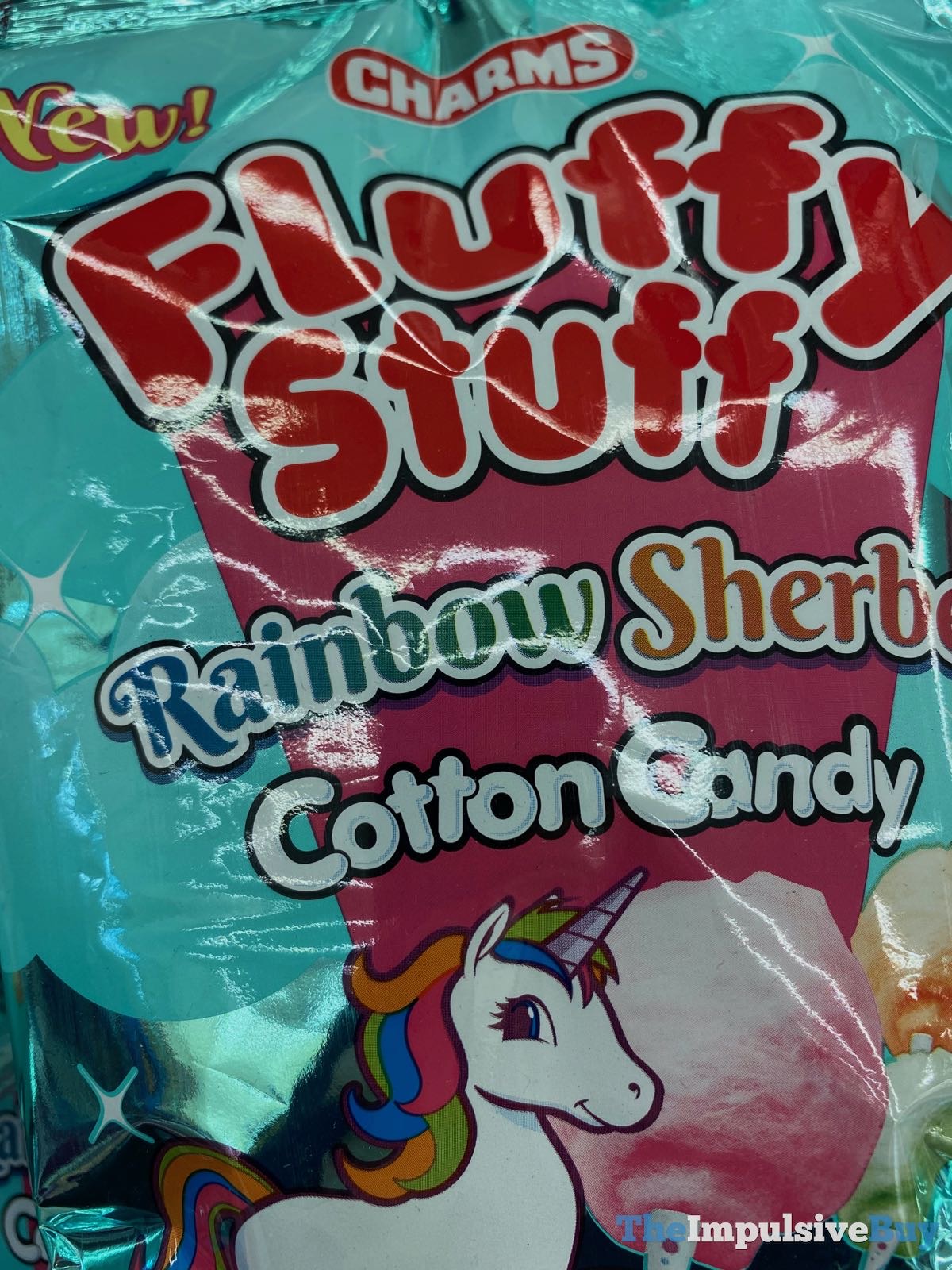 Fluffy Stuff Rainbow Sherbet Valentine Cotton Candy, 2.1 oz - Kroger