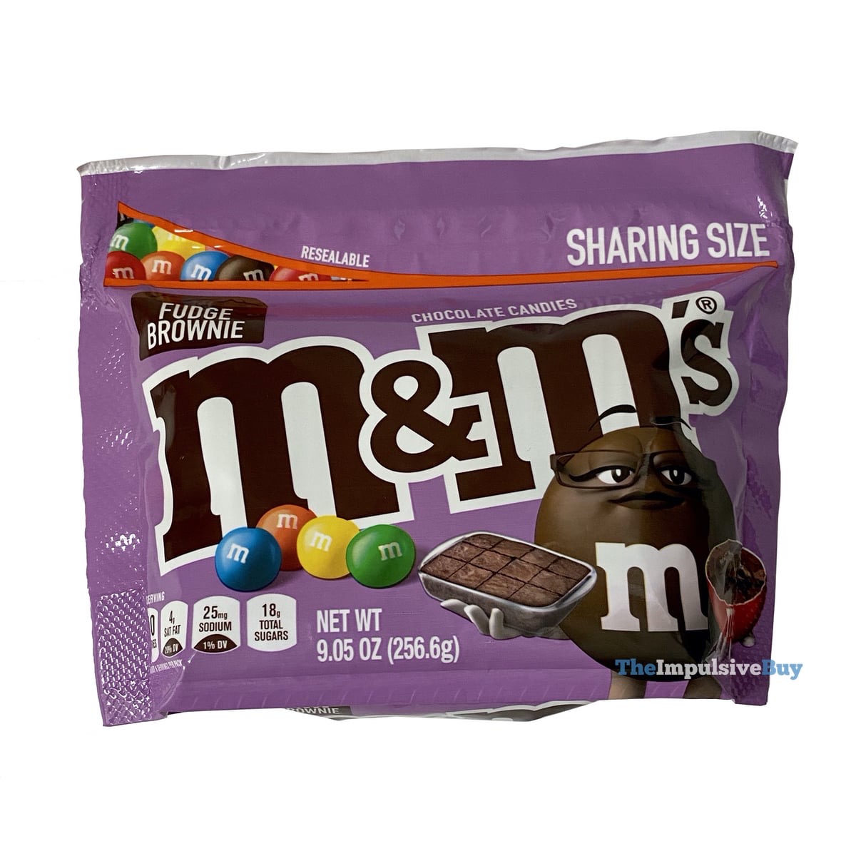 M&M'S Chocolate Bar Fudge Brownies 
