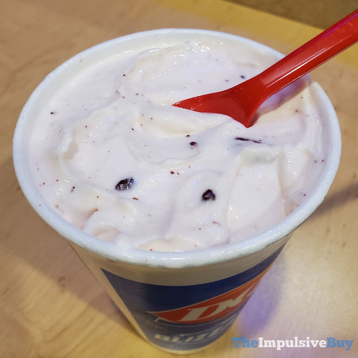 Dairy Queen's Red Velvet Cake Blizzard Is Swirled With Cake Pieces