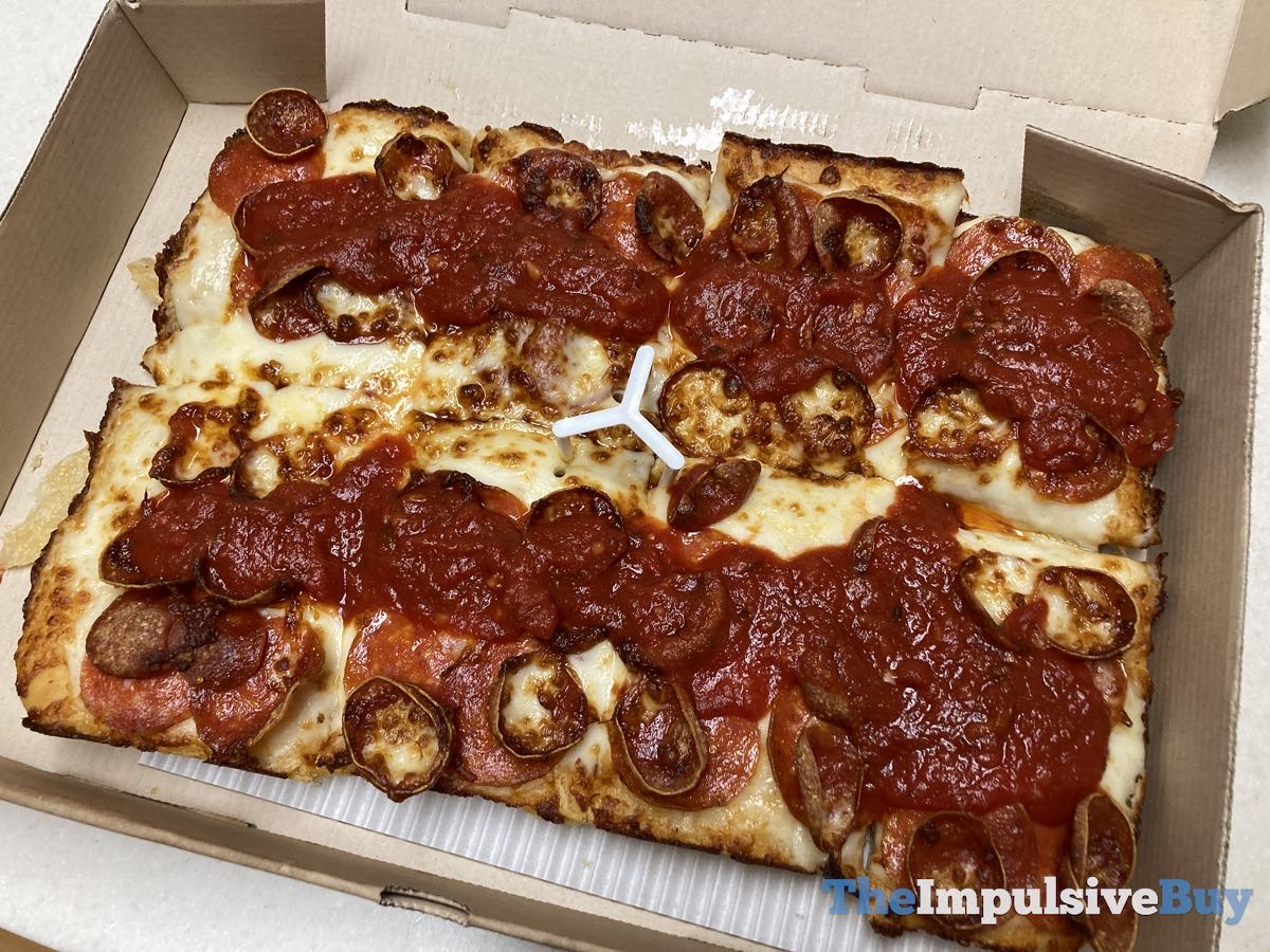 Detroit-Style Pizza with Cup N' Crisp Pepperoni - HORMEL® Pepperoni