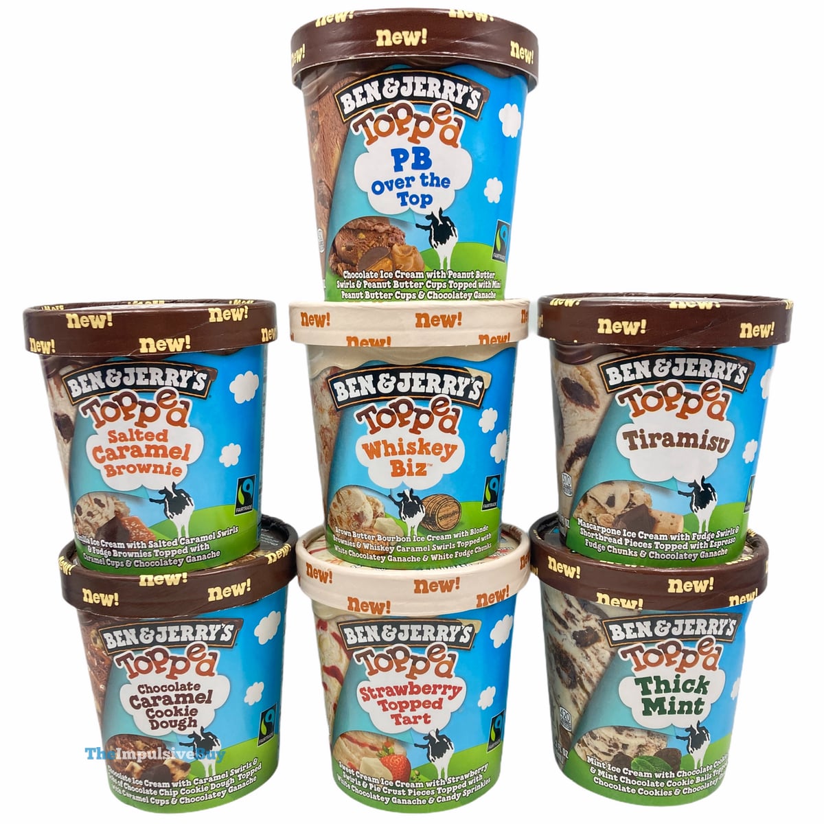 REVIEW Ben & Jerry's Topped Ice Cream The Impulsive Buy