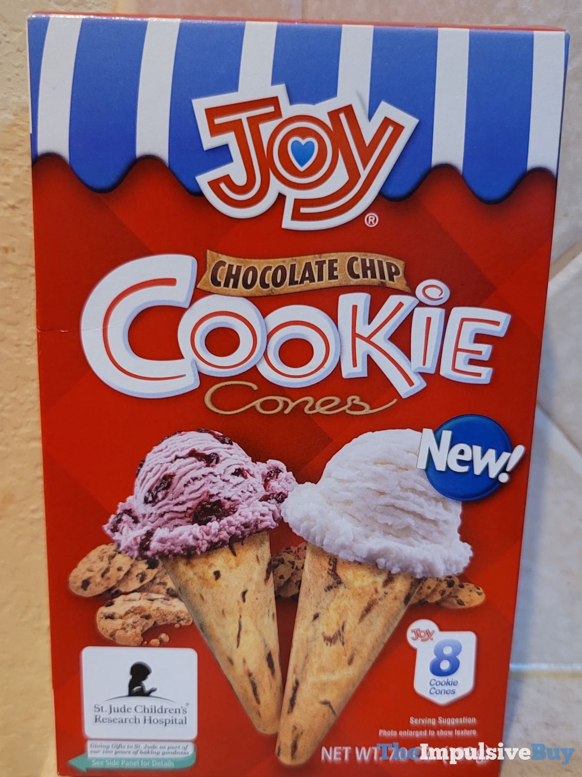 SPOTTED: Joy Chocolate Chip Cookie Cones - The Impulsive Buy