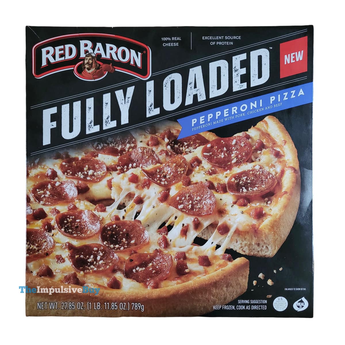 REVIEW Red Baron Fully Loaded Pepperoni Pizza The Impulsive Buy