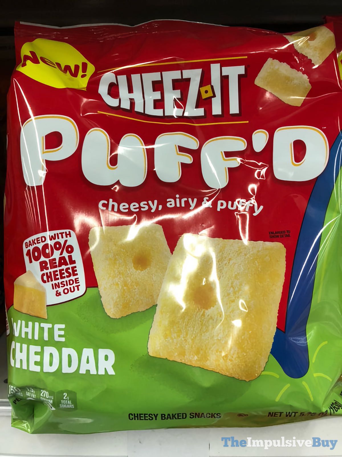 SPOTTED CheezIt Puff'd The Impulsive Buy