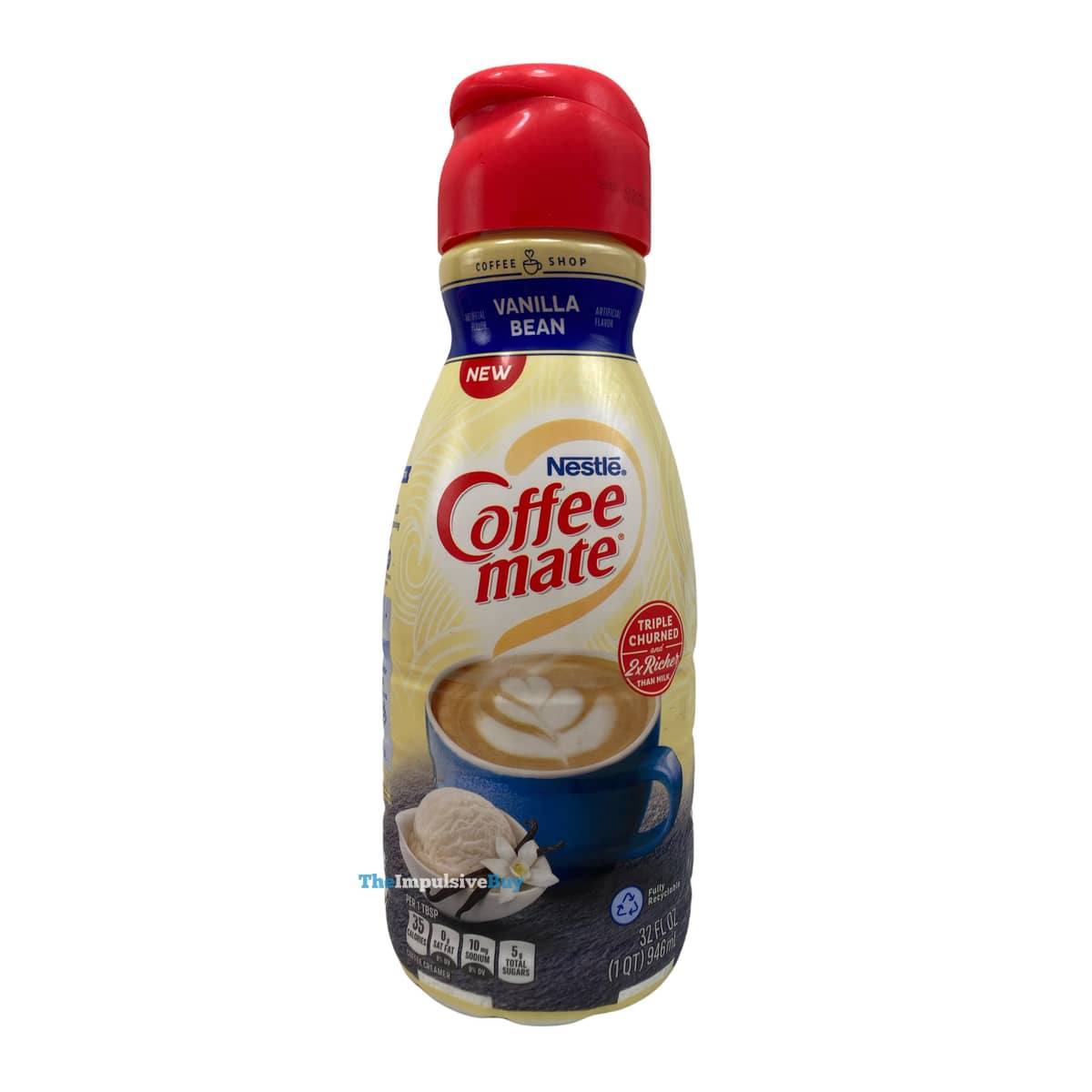 Nestle COFFEE-MATE FRENCH VANILLA liquid coffee creamer (2 cans)