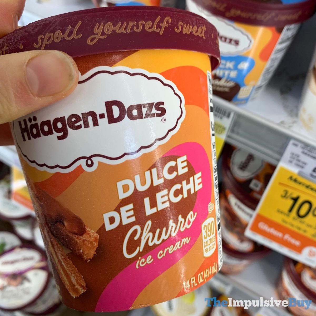 Indulge In The Sweet Temptation: Haagen-Dazs Dulce De Leche Churro