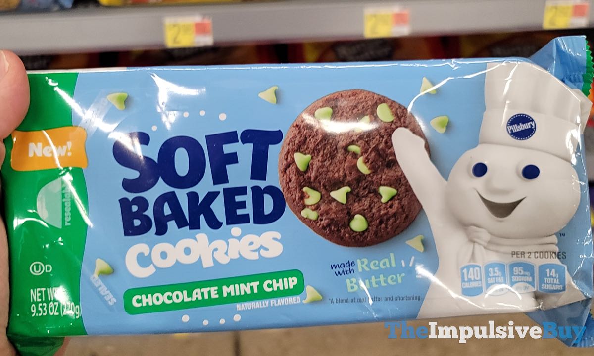 Spotted Pillsbury Chocolate Mint Chip Soft Baked Cookies The Impulsive Buy
