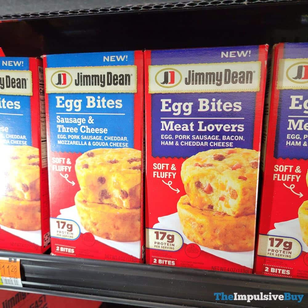 Spotted Jimmy Dean Egg Bites Sausage And Three Cheese And Meat Lovers The Impulsive Buy