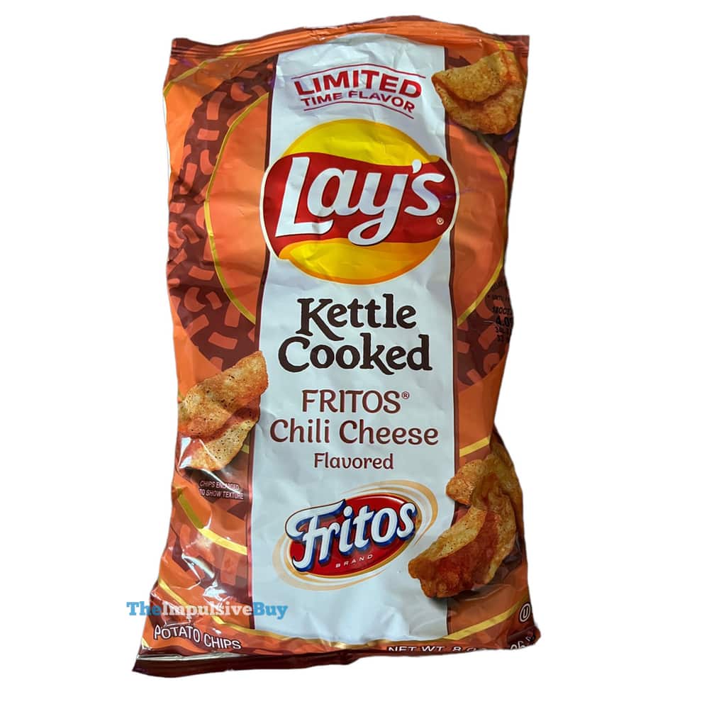 REVIEW Lay s Kettle Cooked Fritos Chili Cheese Potato Chips The 